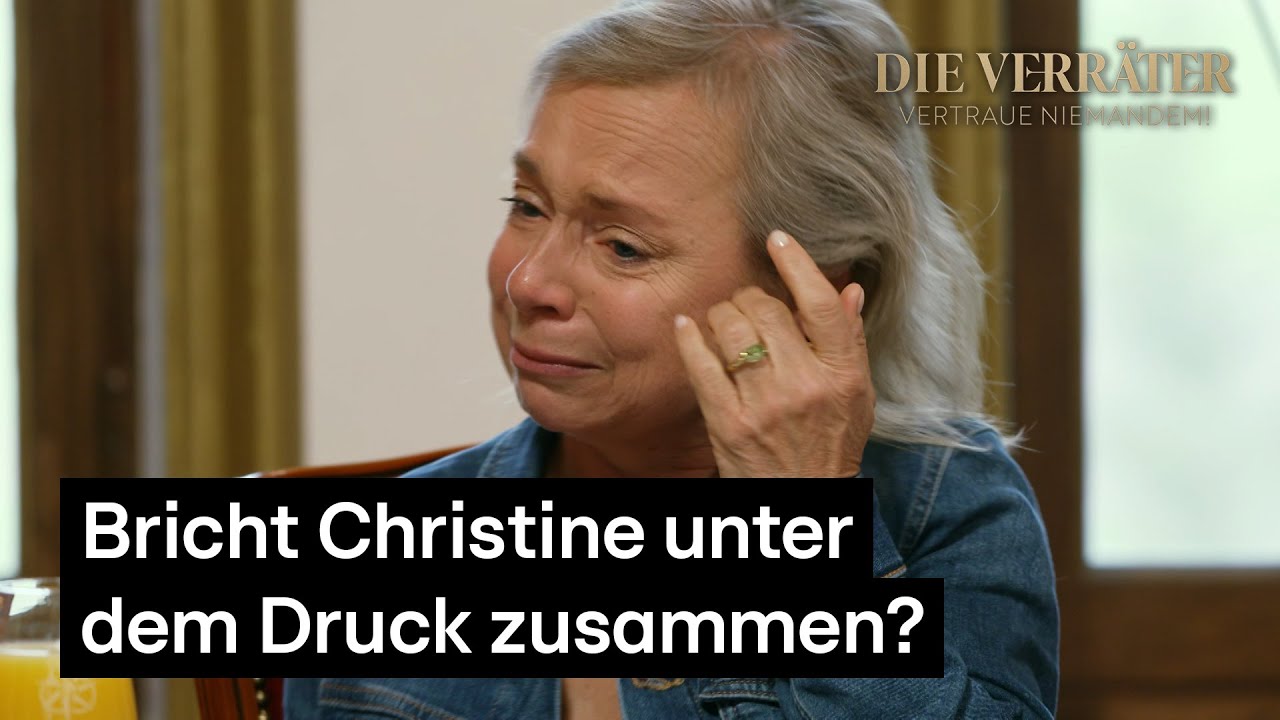 Bricht Christine unter dem Druck zusammen?😧 | Die Verräter - Vertraue niemandem!