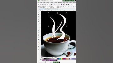vẽ khói trong corel