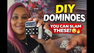 How To Make Custom Dominoes From Start To Finish (Beginner Friendly!)