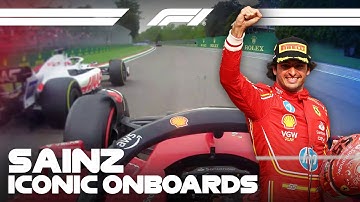 Carlos Sainz: The Ultimate Onboard Collection | Best Onboards | Qatar Airways