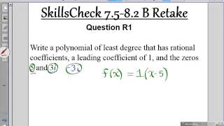 Alg2   SC 7 5 8 2 Question R1