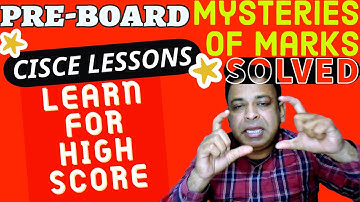 ICSE/ISC 2023 | Lessons from Pre Board Exams🔥 | Do or Die Strategy,100% Marks in ICSE/ISC 2023 Exams