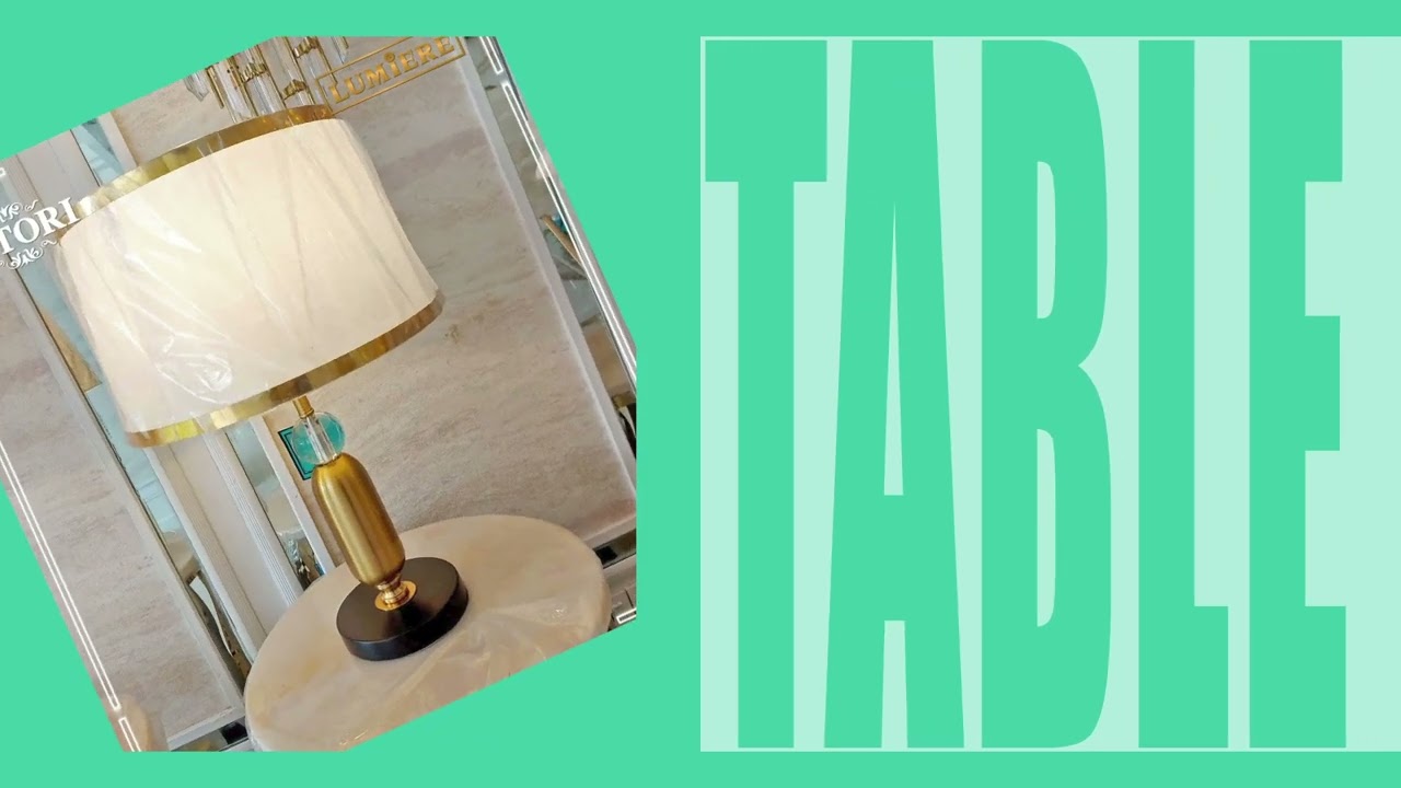 The new style Table lamp for home interior decoration Satori Décor