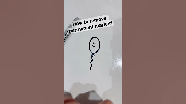 Teacher Hack! How to remove permanent marker from a whiteboard!