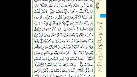 الصفحة (491) من المصحف الشريف ( سورة الزخرف - مشروع حفظ القرآن الكريم )