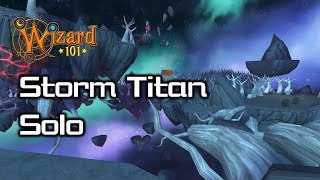 Wizard101 - Storm Titan Solo