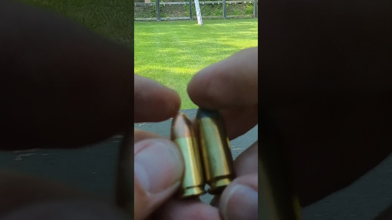 A Cartridge comparison between 9mm and 10mm Auto 