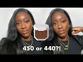 *NEW* FENTY BEAUTY Powder Foundation Review + First Impressions | 440 or 450