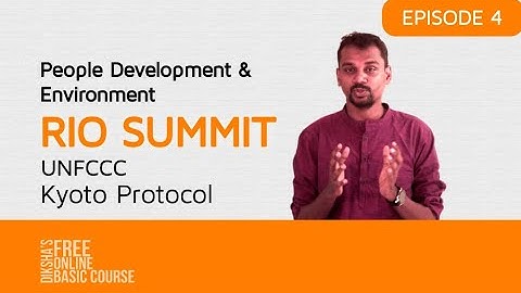 UGC NTA NET PAPER 1 | PEOPLE DEVELOPMENT AND ENVIRONMENT | UNFCCC AND KYOTO PROTOCOL | EPISODE 4