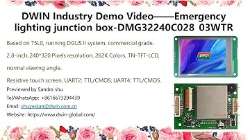 9.Emergency lighting junction box-DMG32240C028_03WTR DWIN Industry Demo Video