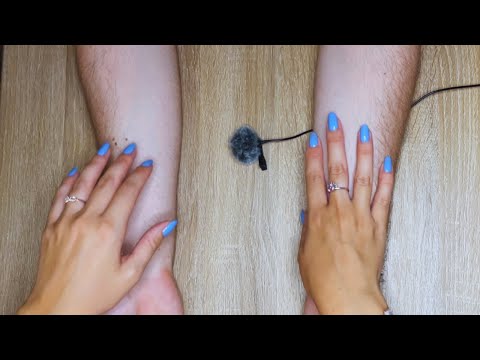 ASMR | Double Arm Tracing | Soft spoken and nature sounds | Accent