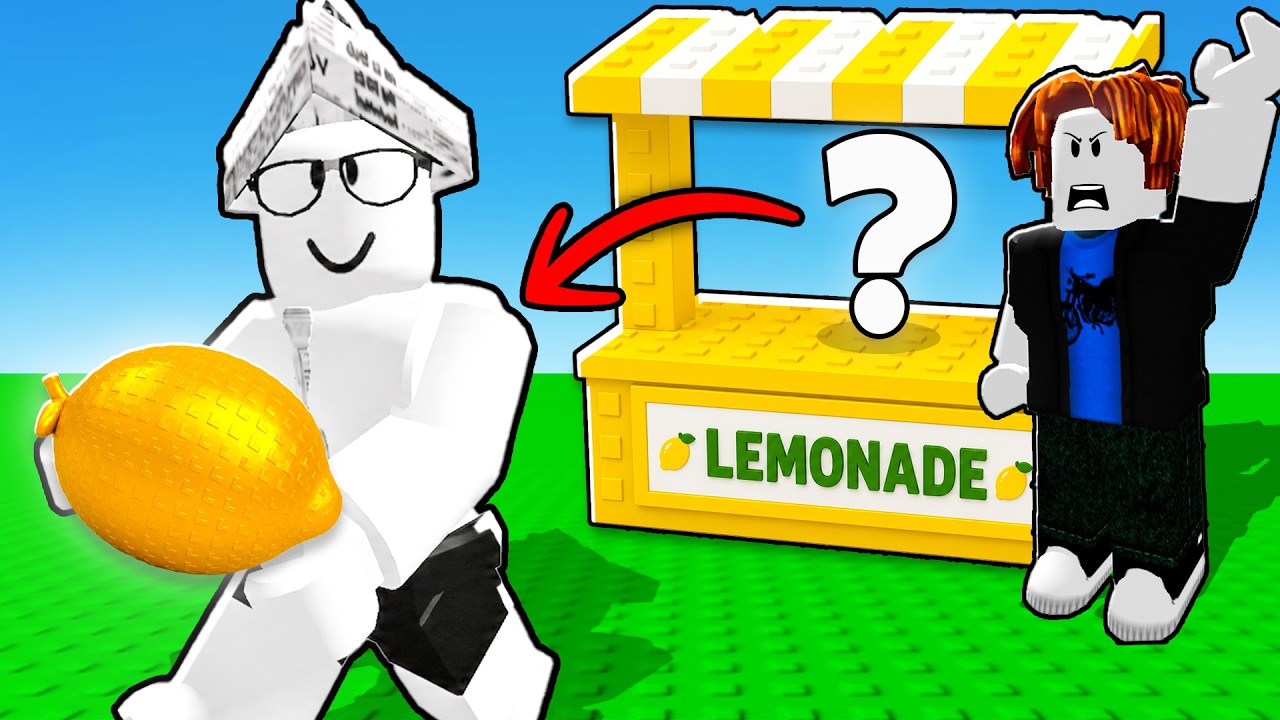 I STOLE the RAREST LEMONS and Became OVERPOWERED in Roblox Sell