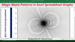 Magic Moiré Patterns in Excel Spreadsheet Graphs: Moire Polar Pattern-1st