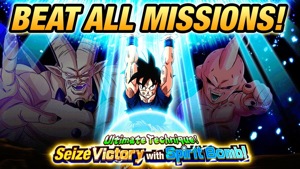 How to beat ALL Missions for the returning Spirit Bomb event! (Dokkan Battle)