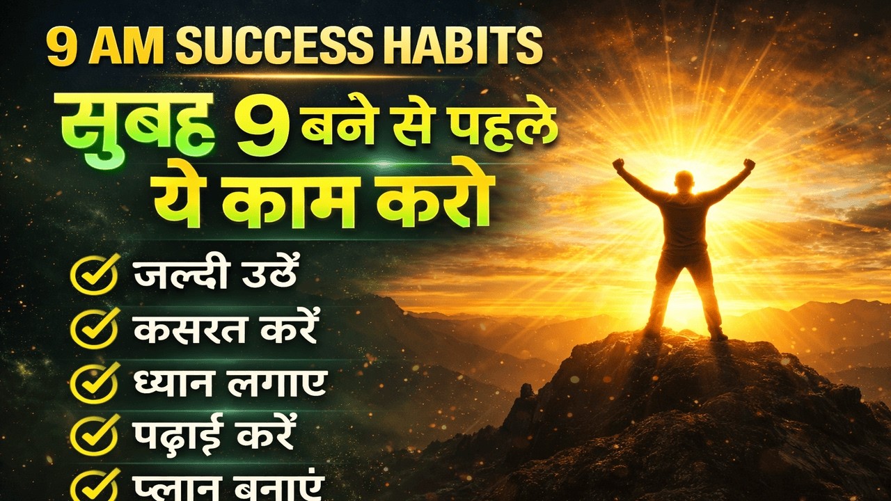 Morning Mastery | Subah Ki Shakti Se Apni Zindagi, Focus Aur Success Ko Master Karo