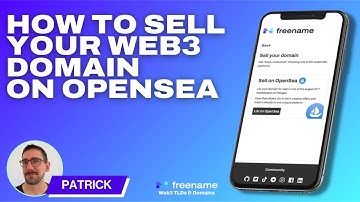 FREENAME TUTORIAL: Push to Opensea