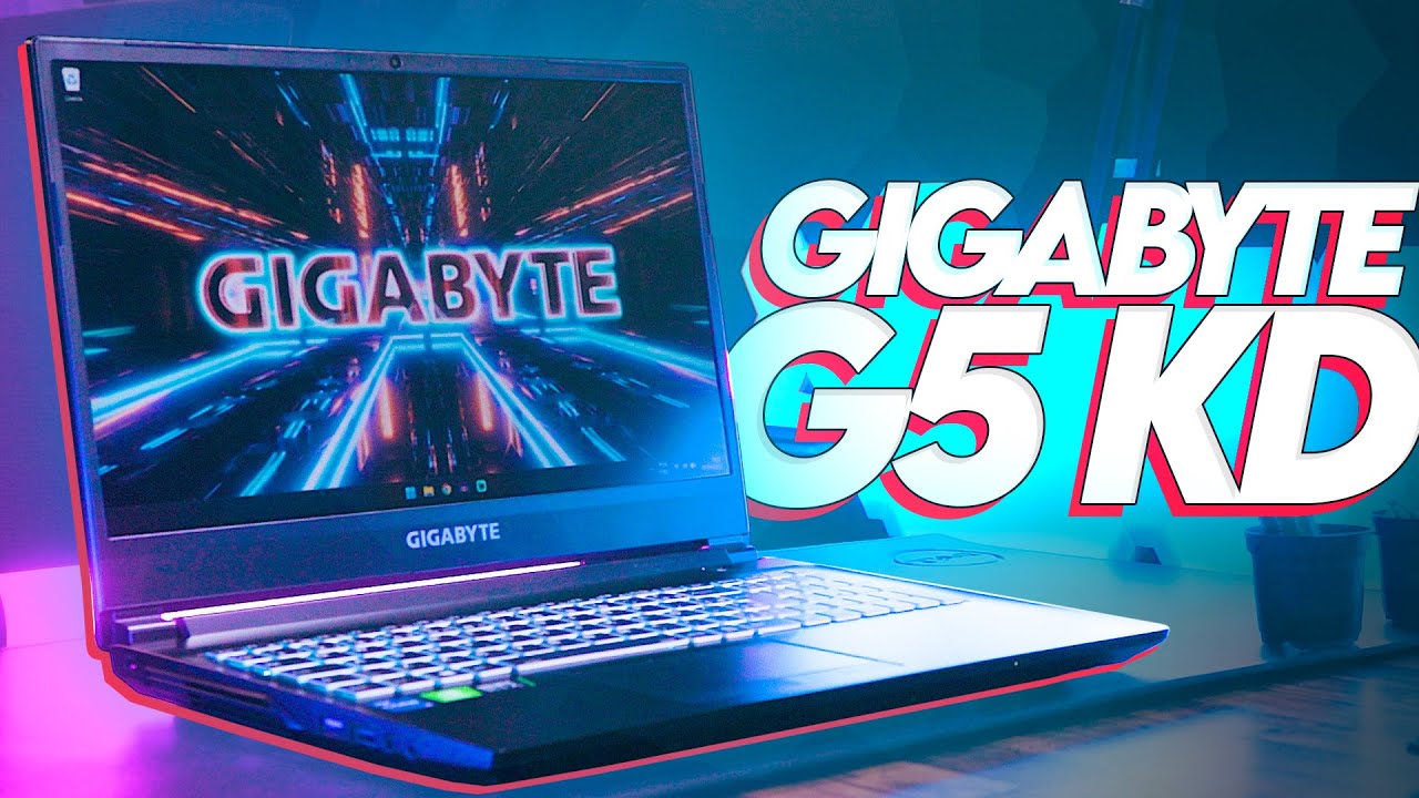 O GIGABYTE G5 KD tem um conjunto estranho... i5 11400H + RTX3060