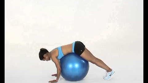 Prone Hip Extensions off Fit Ball