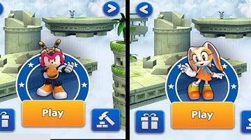 Sonic Dash Walkthrough Part 4 - SONIC VS CHARMY