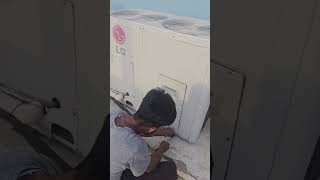 AC Repair Work Vlog | Air Conditioner Repair in UAE | Technician Daily Life
