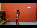 How to rotate hula hoop around your waist and knees