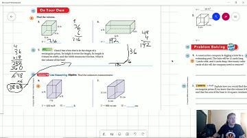 5th Grade Go Math Lesson 11.9