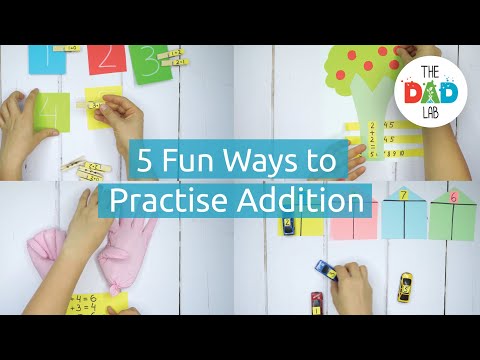 5 DIY Games to Practice Addition | Fun Math for Children