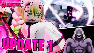 RESPIRAÇÃO do AMOR CONFIRMADA?! PRIMEIRAS NOVIDADES da UPDATE 1 do PROJECT SLAYERS 2 - Roblox