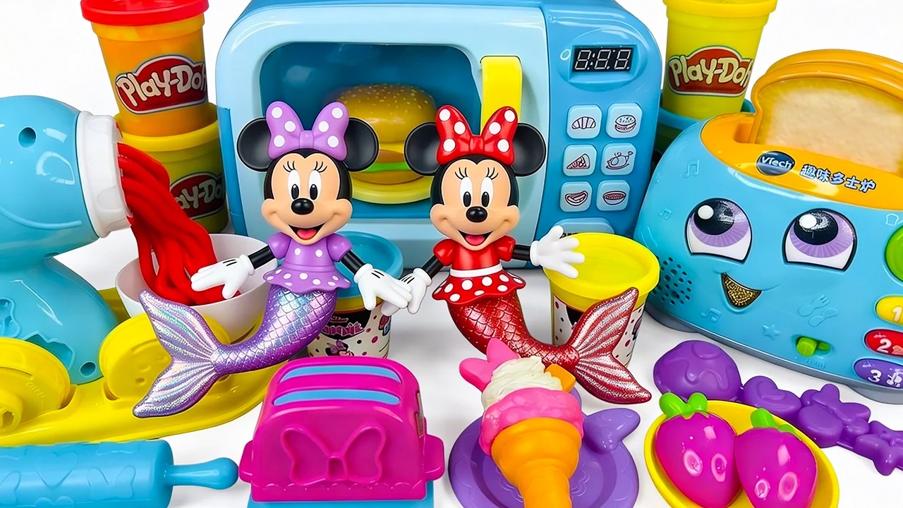 Minnie Mouse 2026🎀 Set Unboxing del maquillaje vs juego médico rosa de Minnie, colección de Disney