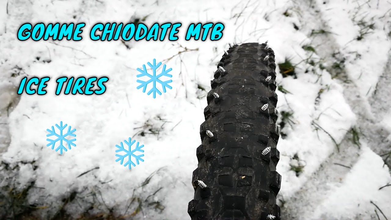 HO COSTRUITO DELLE GOMME CHIODATE PER LA MTB - YouTube