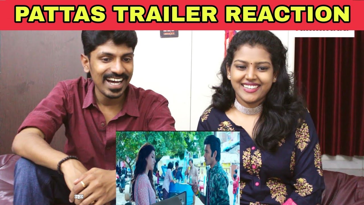 PATTAS - Official Trailer Reaction - Dhanush - Durai Senthil Kumar - Vivek-Mervin - Sathya Jyothi