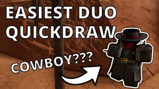 NEW EASIEST WAY TO DUO QUICKDRAW / Roblox TDS