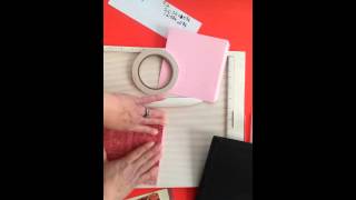 Video 3 6x6 Mini Album tutorial Series.