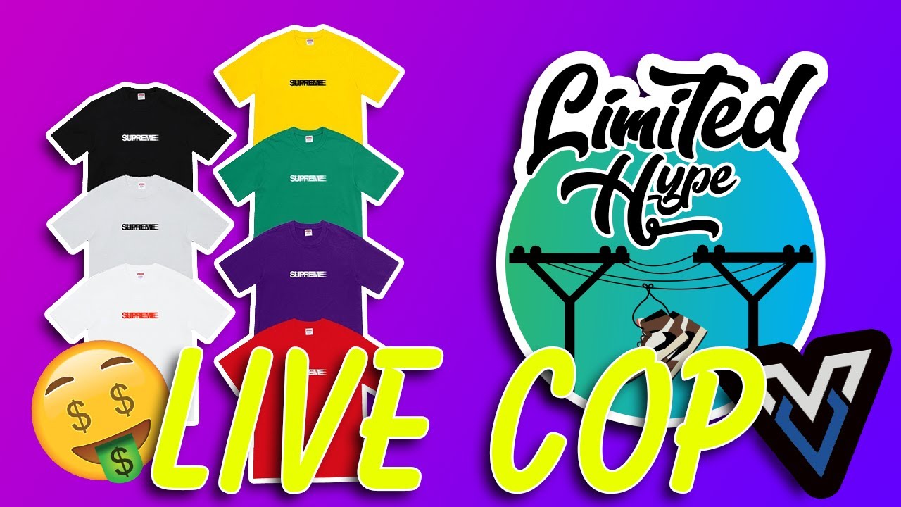 Supreme Motion Logo LIVE COP!: LimitedHype Ep. 1