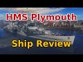 HMS Plymouth: Ship Review (World of Warships)