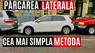 Metoda 2 În 1-Cea Mai Simplă Metodă Pentru Parcarea Laterală Cu Spatele Între 2 Mașini Sau Una Reper