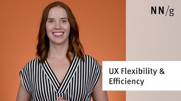 Usability Heuristic 7: Flexibility and Efficiency of Use