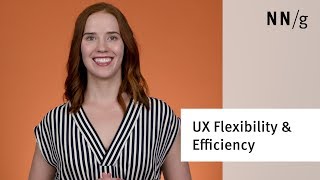 usability heuristic 7: flexibility and efficiency of use