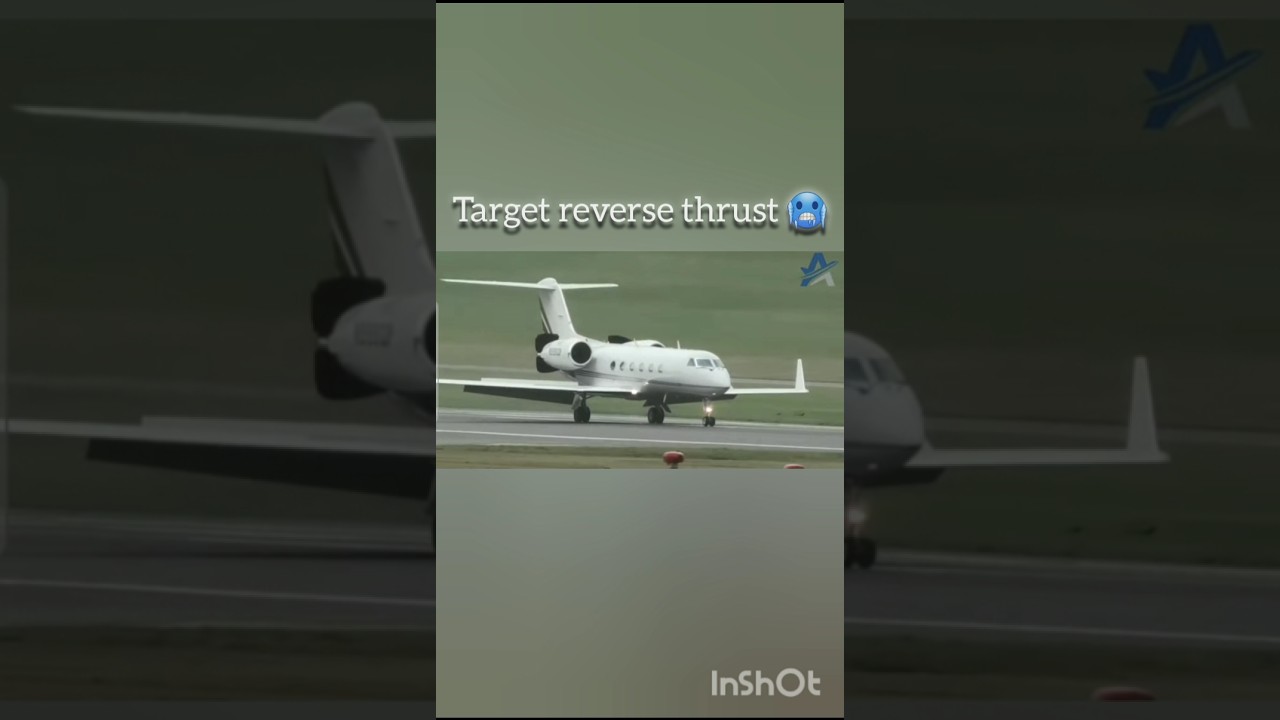 Normal reverse thrust vs bucket thrust 