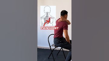 Rhomboid pain relief! #rhomboids #backpainrelief