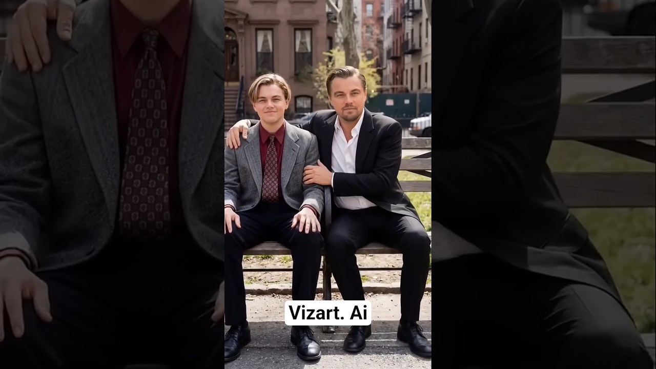 Famous Faces through time Then vs Today 