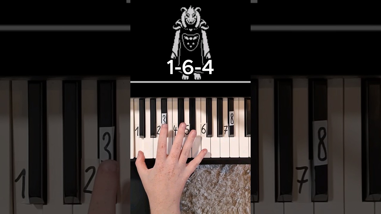 Hopes and Dreams Undertale Piano Tutorial 