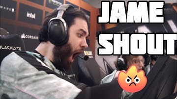 Jame yelling and 1vs2 clutch vs NIP