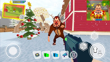 Dark Riddle New Year Mode ( Rudolph ) Gameplay New Update 4.4.0 ( Android/IOS ) Part 36