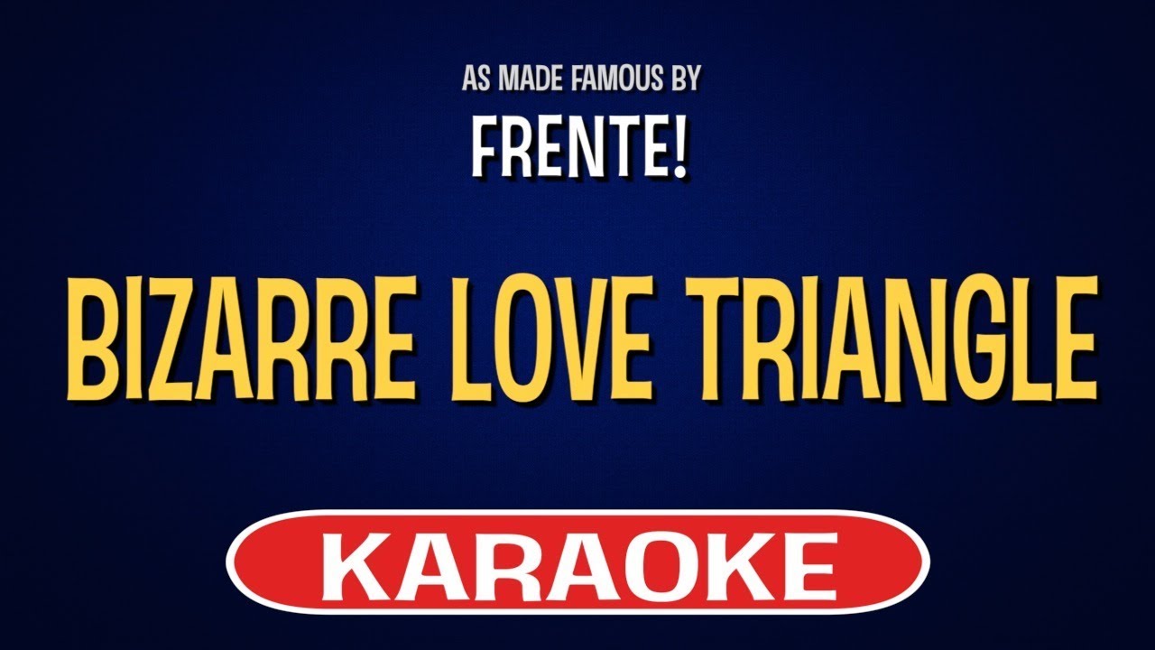 FRENTE! Bizarre Love Triangle カバー 7インチ