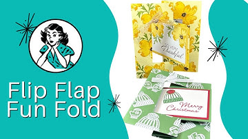 🔴  Flip Flap Fun Fold Card Tutorial | Easy Interactive Card Making