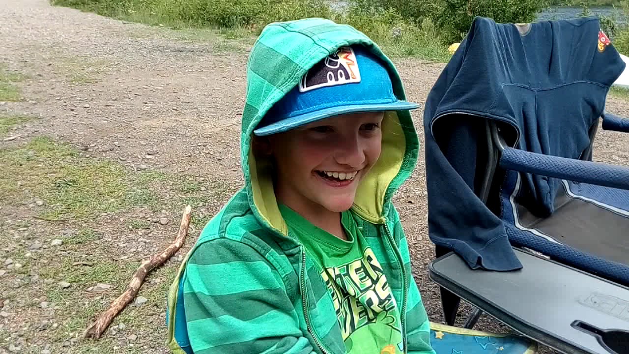 Capin Rapping Camping kid rapping. - YouTube