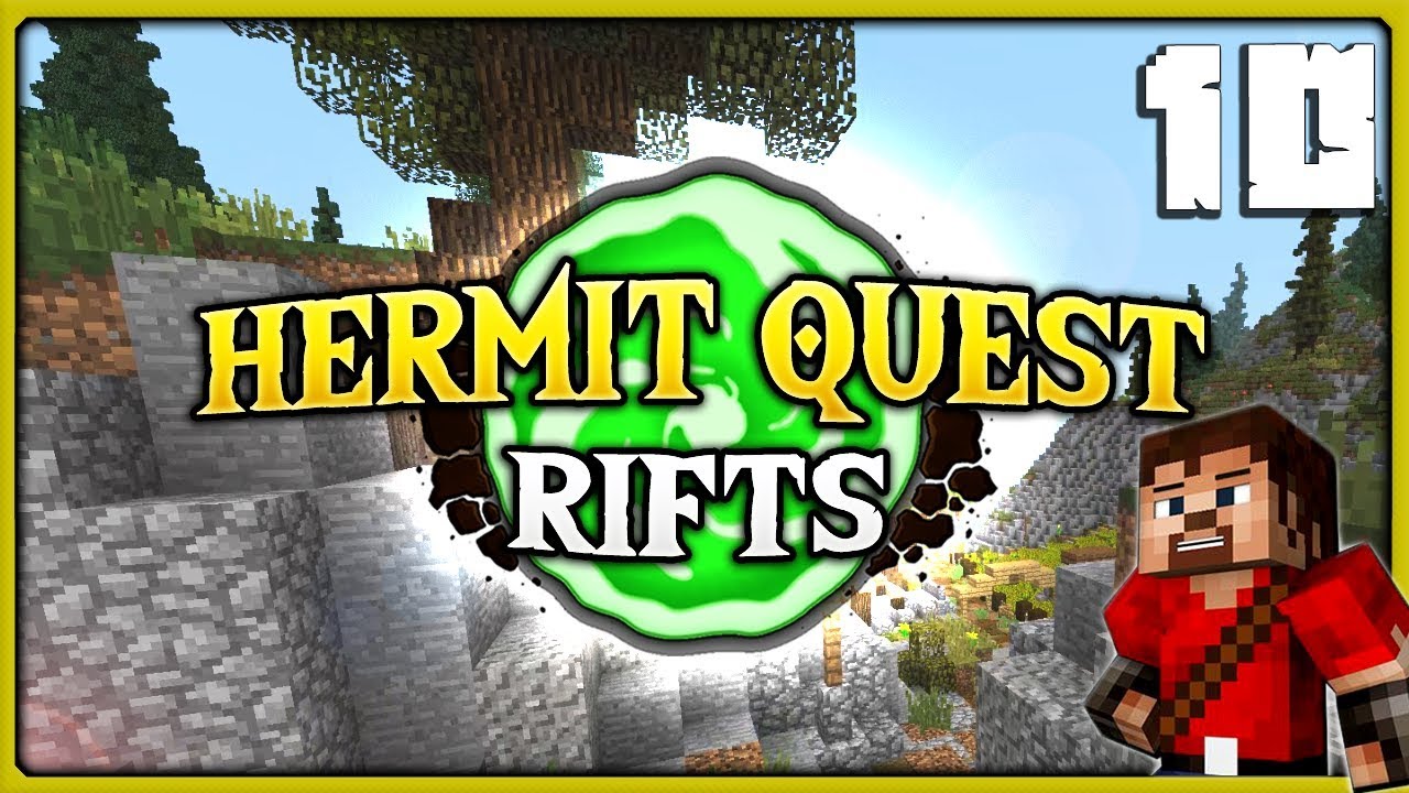 HermitQuest Rifts | Ep 10 | LOST AT THE LAKE!! (Minecraft PVP) HD