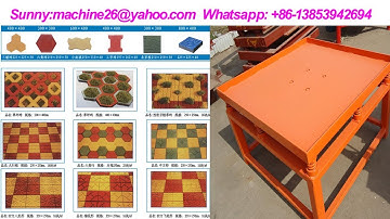 vibrating table concrete machine,vibrating table for paver block,Vibration Table Paver Block Making