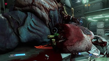 Doom 2016 - Lazarus Labs: Disengage Lockdown Pinkys, Revenants, Protector / Soldiers Gameplay PS4